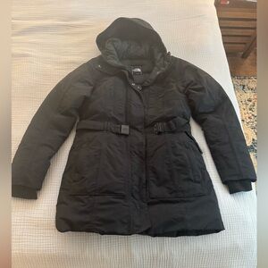 Northface waterproof parka with hood